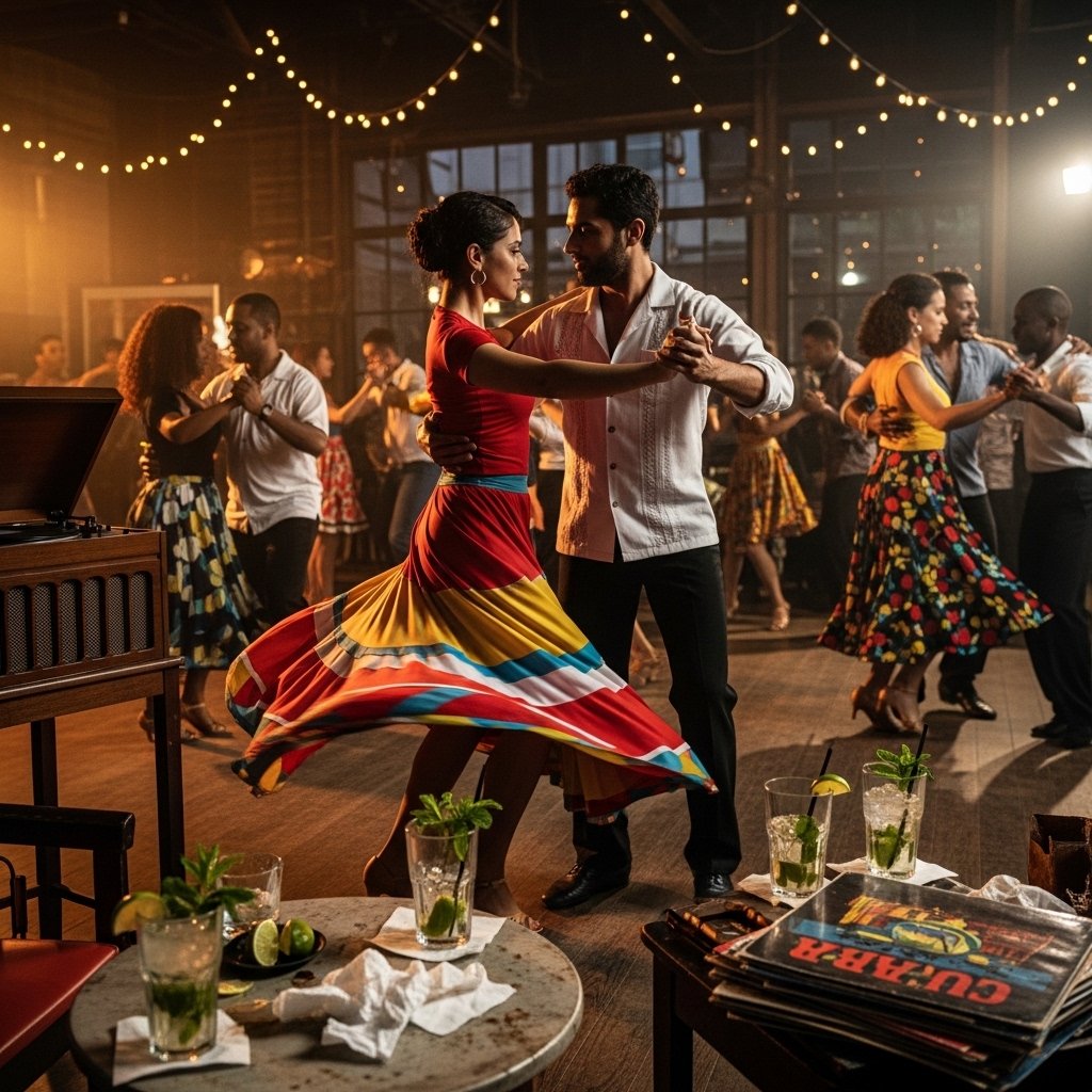 Cuban salsa night