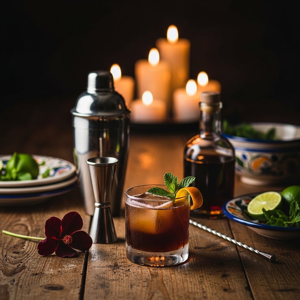 dark rum cocktails